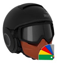 Moto Guzzi Jet helmet with mask