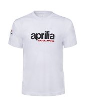 Aprilia Basic T-Shirt, weiss