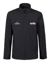 Giacca softshell Aprilia, nero