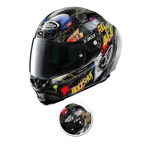 X-Lite X-803 RS Ultra Carbon Holeshot Integralhelm