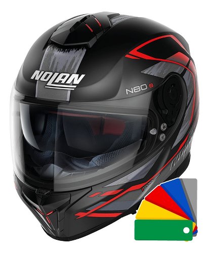 Nolan N80-8 Thunderbolt N-COM Casque intégral