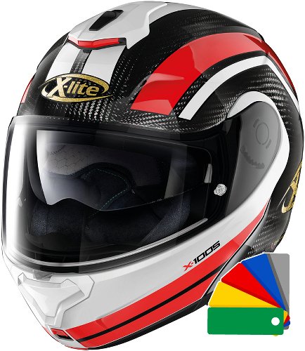 X-Lite X-1005 Ultra Carbon 50th Anniversary N-Com Flip-Up Helmet