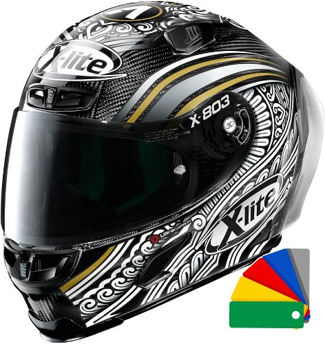 X-Lite X-803 RS Ultra Carbon Replica A. Canet Test Casco integral