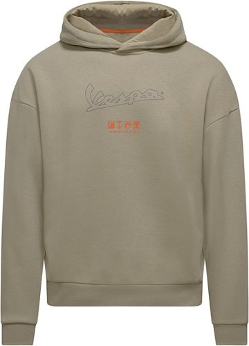 Felpa con cappuccio Vespa DEC beige
