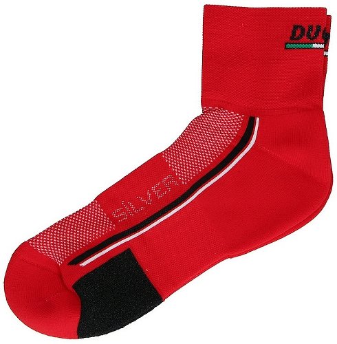 Ducati Chaussettes fonctionnelles `Comfort V2`, rouge
