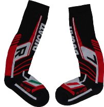 Ducati Calcetines funcionales 'Tech Performance V2', negro/rojo/blanco
