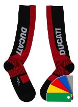 Ducati Functional socks 'Warm Up 2', black/red