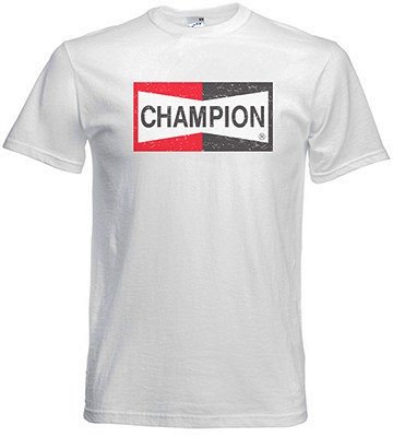 Champion T-Shirt, weiss