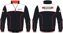 Ferodo fleece jacket, black/white