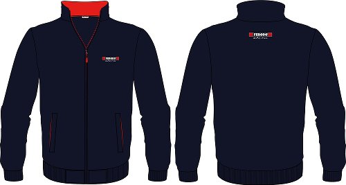 Ferodo fleece jacket, men, blue