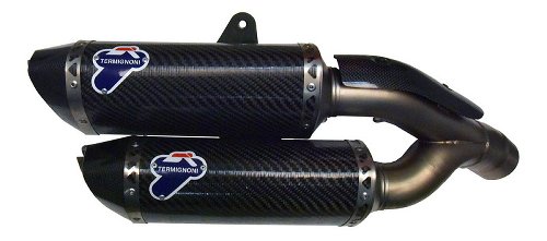 Termignoni Silencer slip on carbon with homologation -