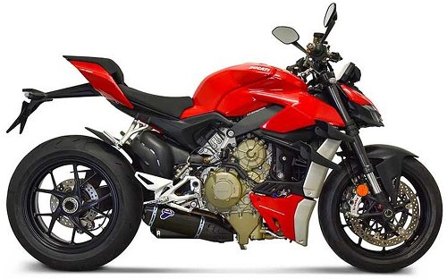 Termignoni Auspuff Slip-On DUCATI Streetfighter V4 /schwarz