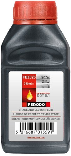 Ferodo liquide de freins DOT 5.1, 250 ml