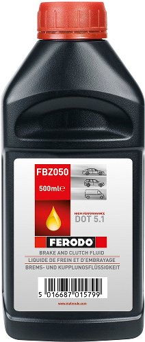 Ferodo liquide de freins DOT 5.1, 500 ml