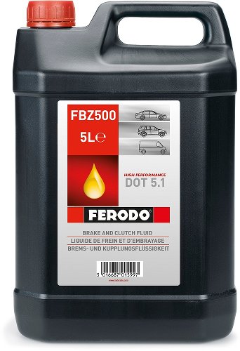 Ferodo Brake fluid DOT 5.1, 5000 ml