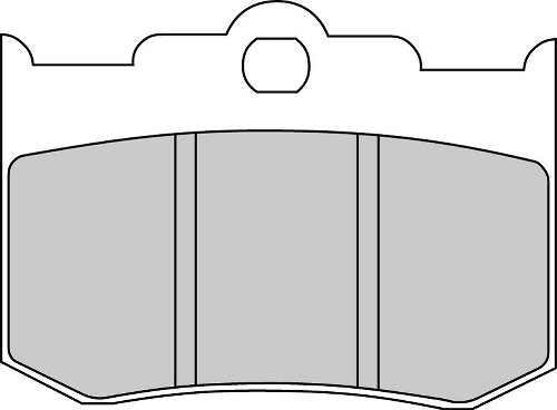 Ferodo-Bremsbelagsatz FDB2041P