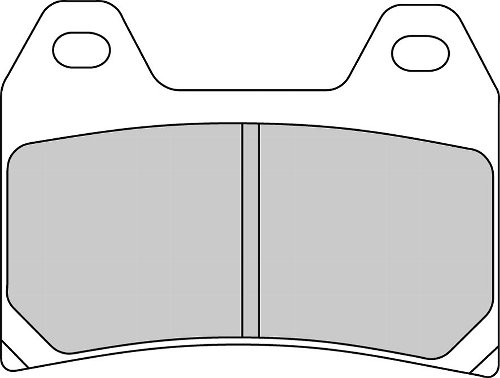 Set di pastiglie freno Ferodo FDB2048XRAC