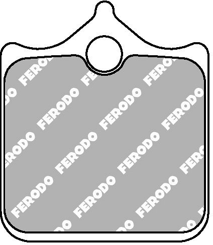 Ferodo Brake pad set FDB2120XRAC