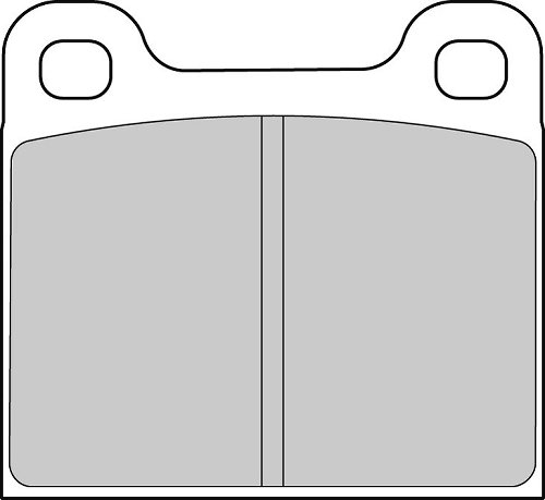 Ferodo Brake pad set FDB2136SG