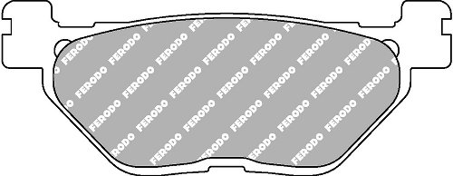 Plaquettes de frein Ferodo FDB2156EF, Yamaha