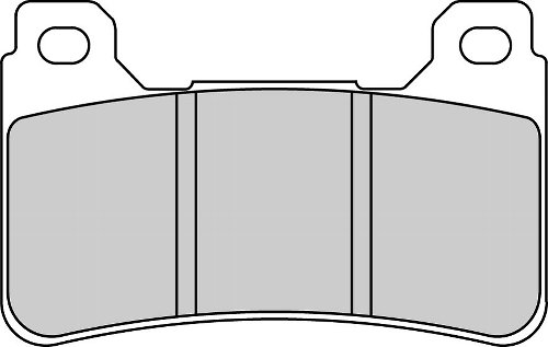 Ferodo Bremsbelag FDB2181ST Honda
