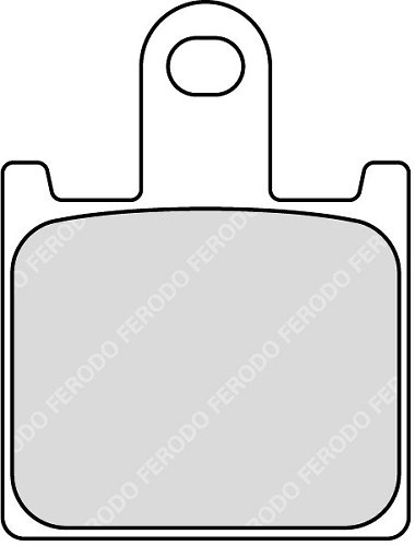 Ferodo Brake pad set FDB2220XRAC