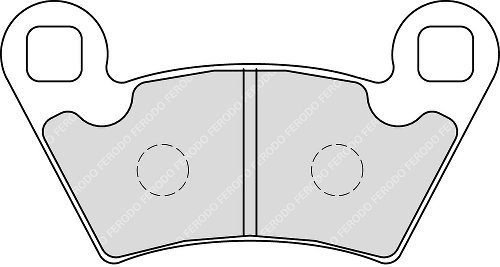 Ferodo brake pad FDB2236SG