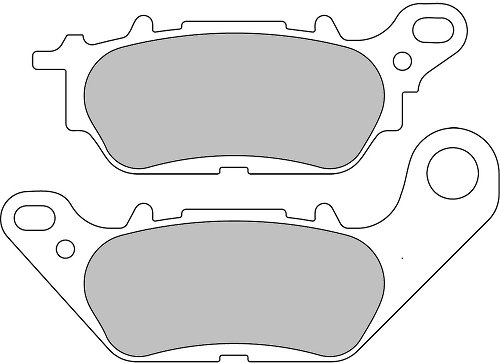 Plaquettes de frein Ferodo FDB2238P, Yamaha