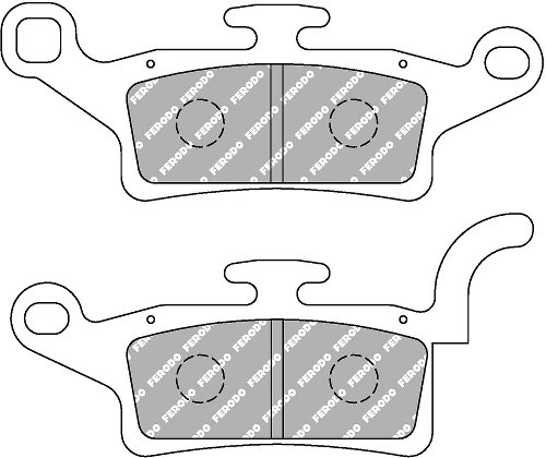 Ferodo Brake pad set FDB2264EF