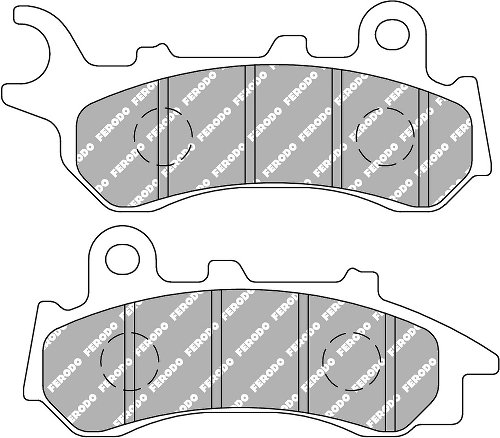 Pastiglia freno Ferodo FDB2319EF, Honda