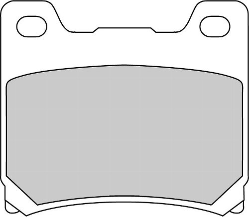 Set di pastiglie freno Ferodo FDB337EFF, Yamaha