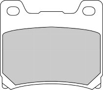 Ferodo Bremsbelag FDB337EF, Yamaha