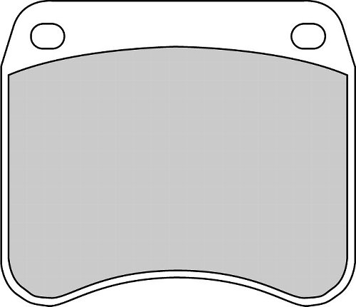 Ferodo Brake pad set FDB342P