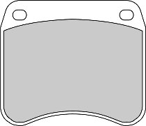 Ferodo Bremsbelagsatz FDB342P
