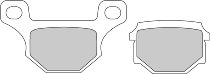 Set di pastiglie freno Ferodo FDB384P