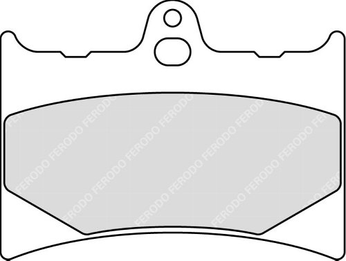 Set di pastiglie freno Ferodo FDB498ST