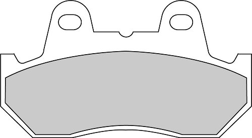 Set di pastiglie freno Ferodo FDB538P