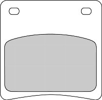 Set di pastiglie freno Ferodo FDB569ST