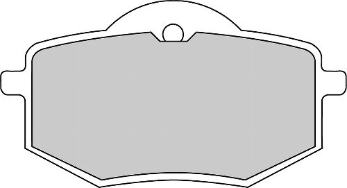 Ferodo Brake pad set FDB591P