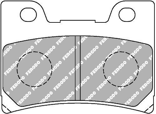 Set di pastiglie freno Ferodo FDB637P
