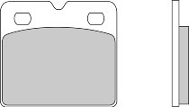 Set di pastiglie freno Ferodo FDB736P