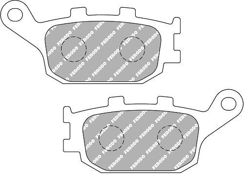 Plaquettes de frein Ferodo FDB754EF