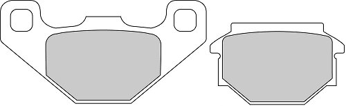 Ferodo Brake pad set FDB828ST