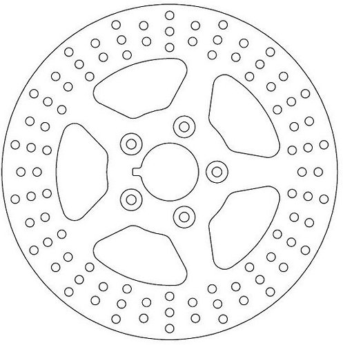 Ferodo brake disc FMD0085R 292/50.5/5 5 hole
