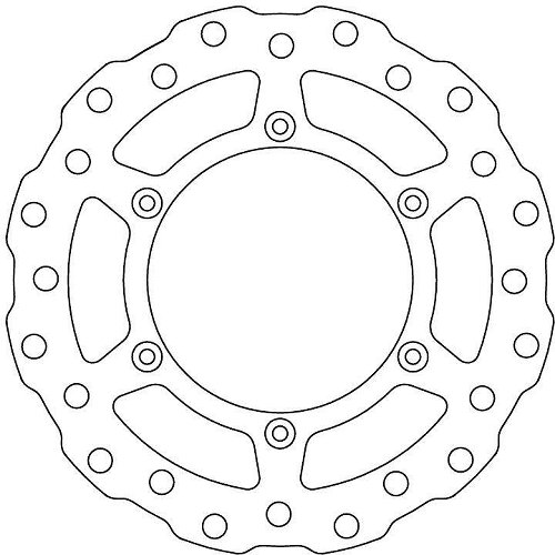 Ferodo brake disc FMD0258MXR 240/115/4 6 hole