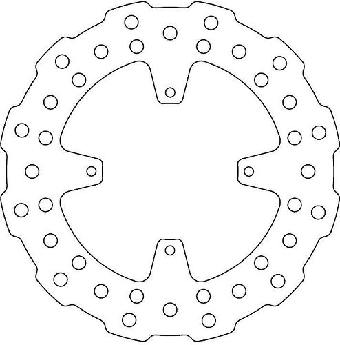 Ferodo Brake disc FMD0478MXR 240/95/3mm 4-hole - KTM