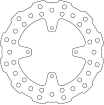 Ferodo Disque de frein FMD0478MXR 240/95/3mm 4 trous - KTM