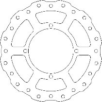 Ferodo Disque de frein FMD0480MXR 270/118/3mm 4 trous -