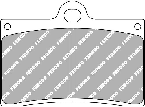 Set di pastiglie freno Ferodo FRP408P