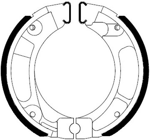 Ferodo Brake shoe-kit FSB705A 110x25 mm